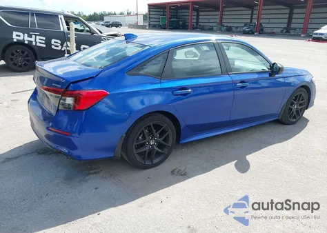 2024 Honda Civic Sport z USA, uszkodzony, nr VIN 2HGFE2F56RH592041